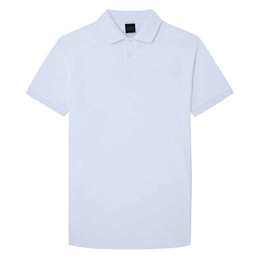 Hackett London Herren Am Emboss Bk Polo Polohemd, Rot (Kastanienbraun), im Sale